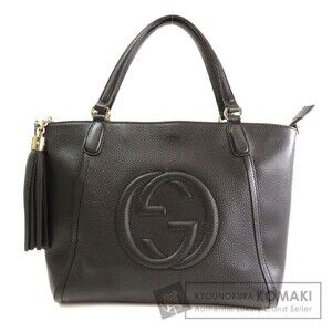 Gucci Soho Interlocking GG Handbag Calfskin